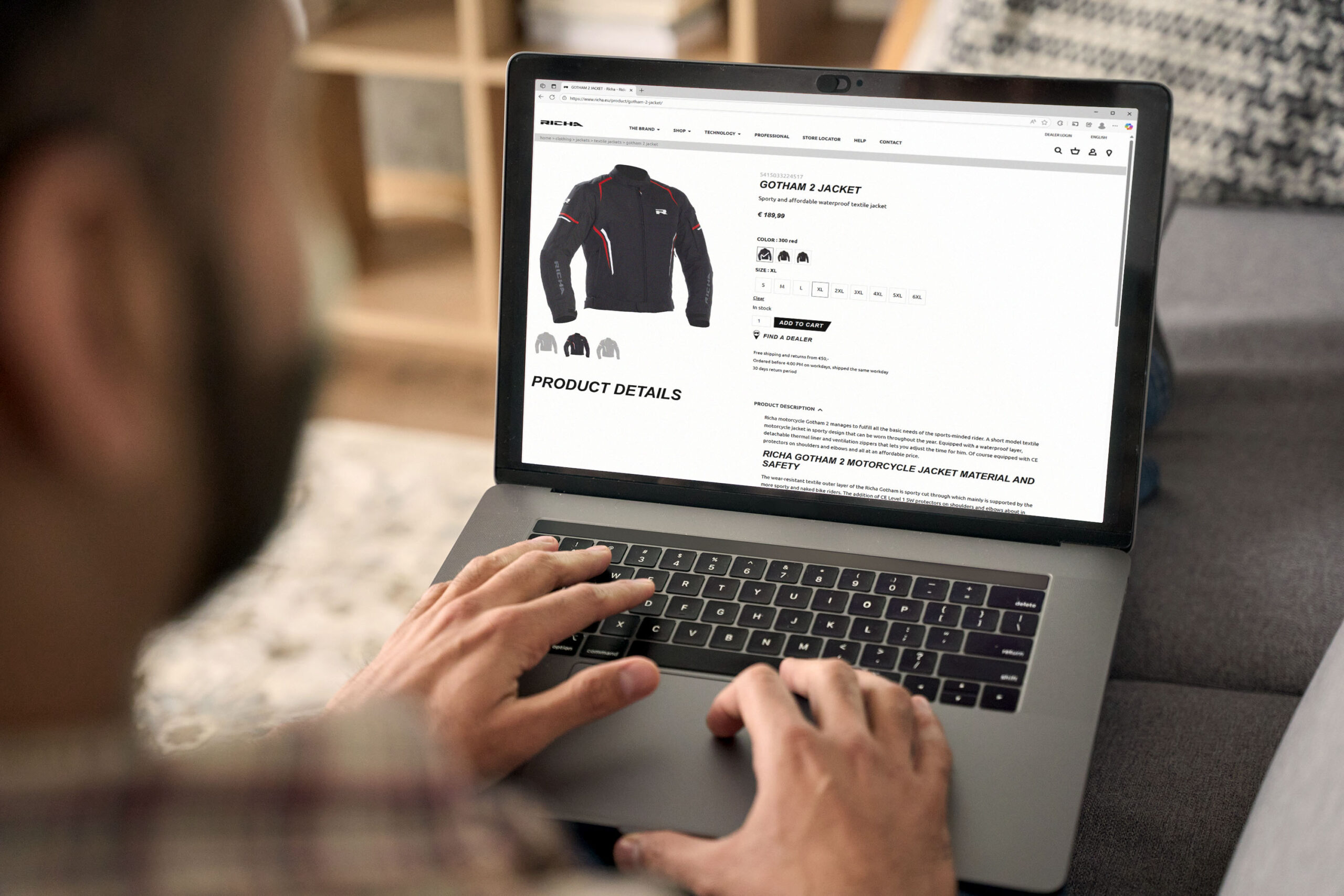 Richa webshop